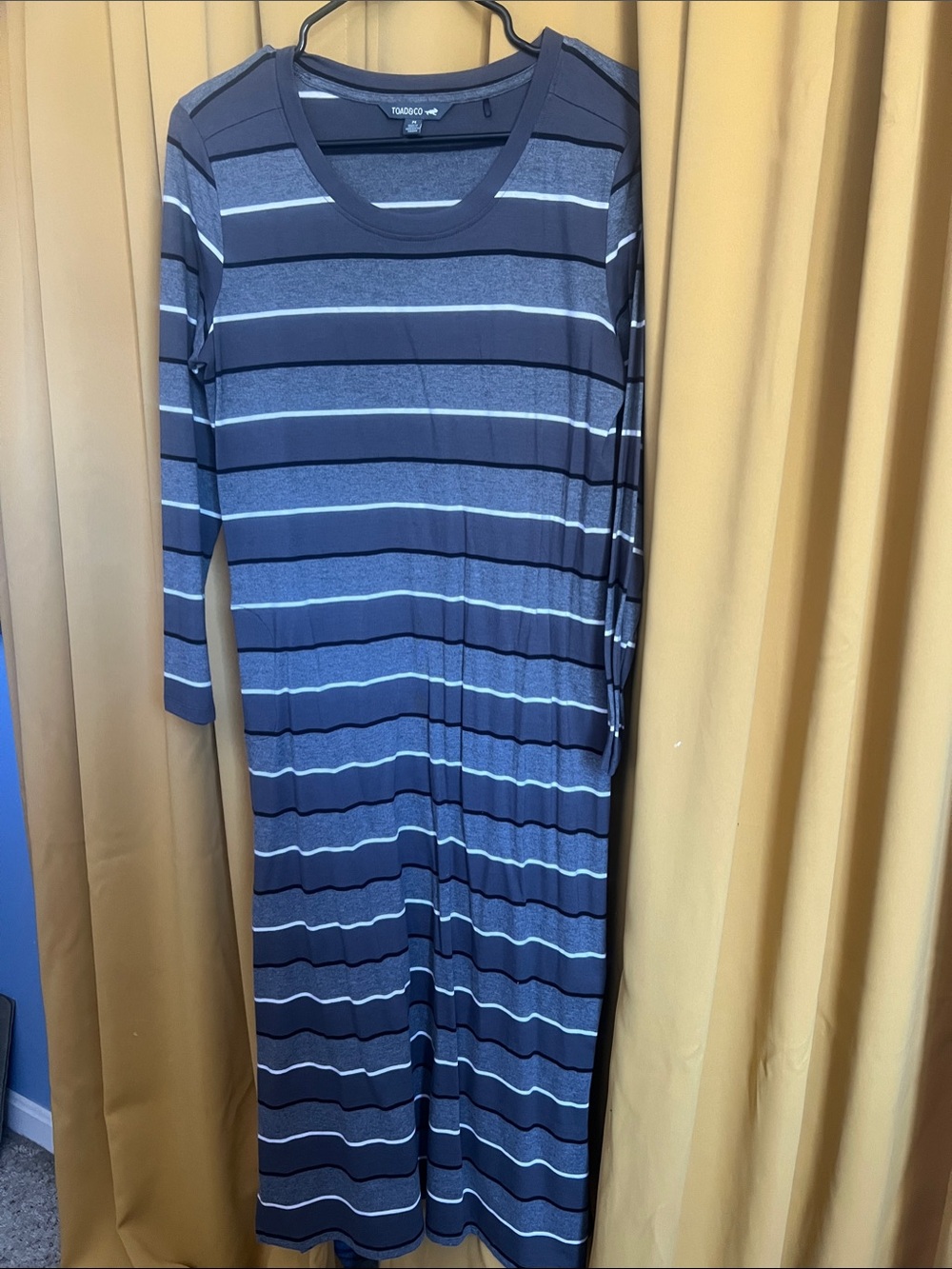 Toad and co Striped Long Dress